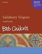 Salisbury Vespers SATB Vocal Score cover